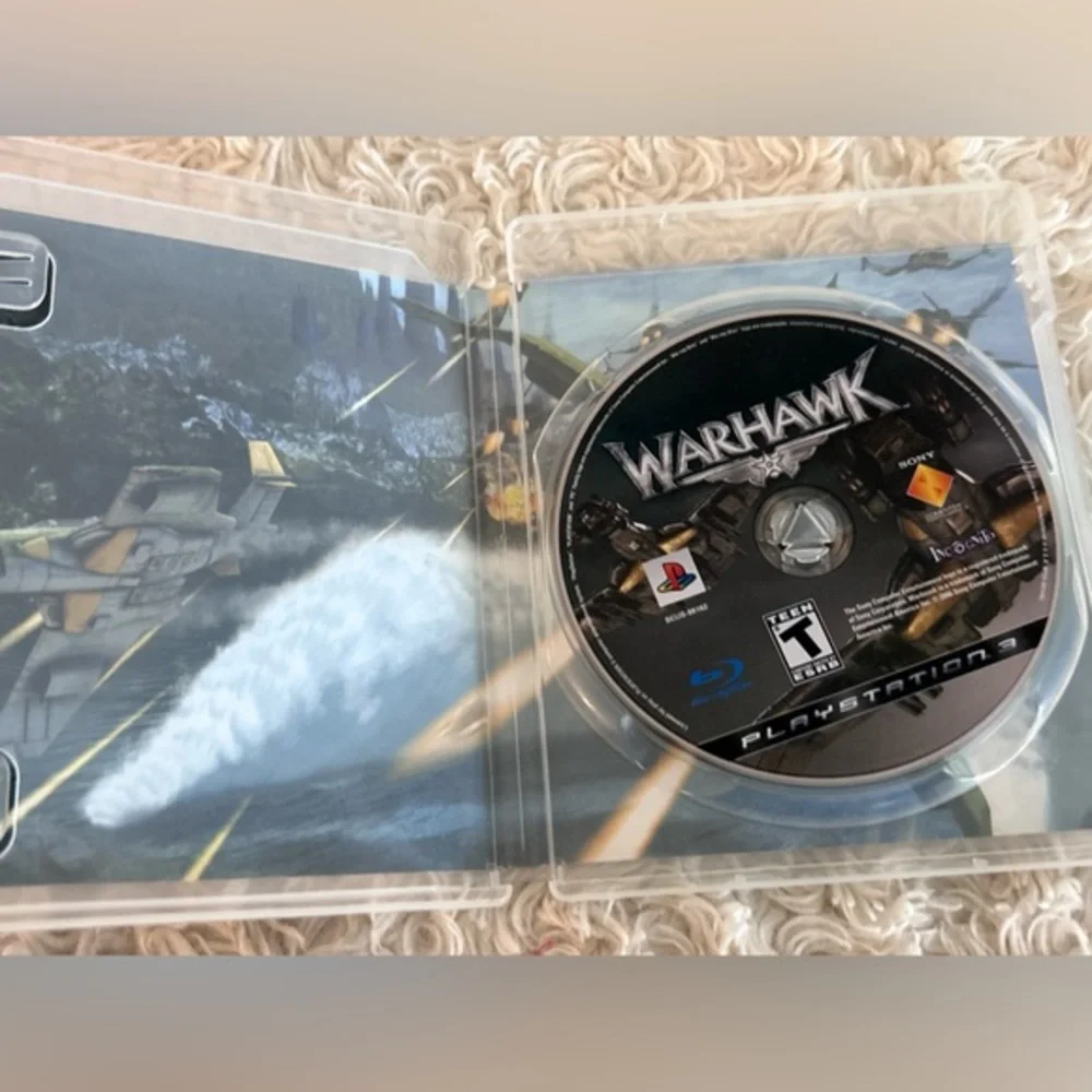 Sony Warhawk for PlayStation 3 - Blue and White Cover‎